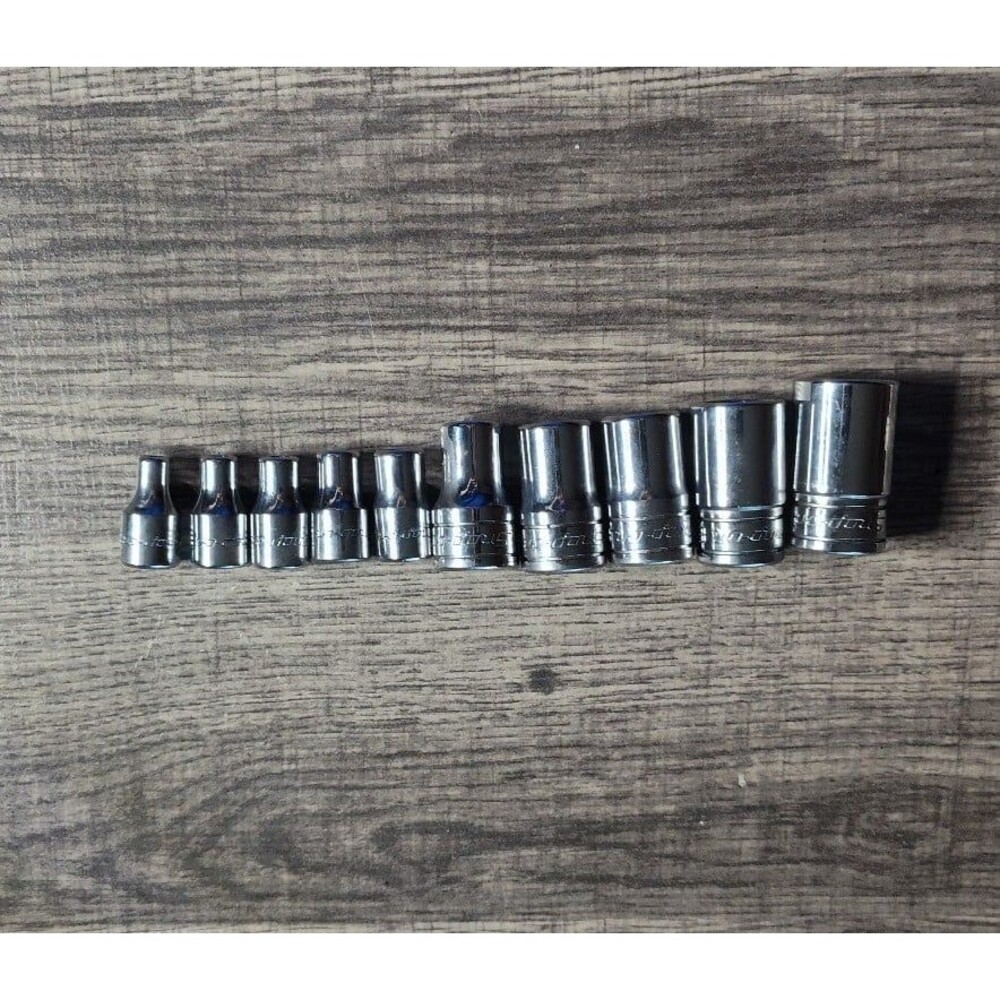 Snap On E18 FLE180A - E4 TLE40A 10PC Combination Drive TORX Shallow Socket Set